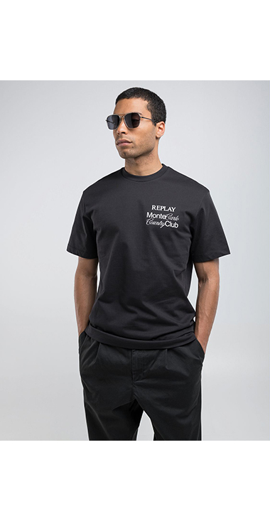 モンテカルロカントリークラブコレクションレギュラーフィットTシャツ 詳細画像